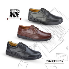 Mens Wide Fit Shoes Roamers