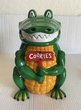 Vintage Alligator Cookie Jar