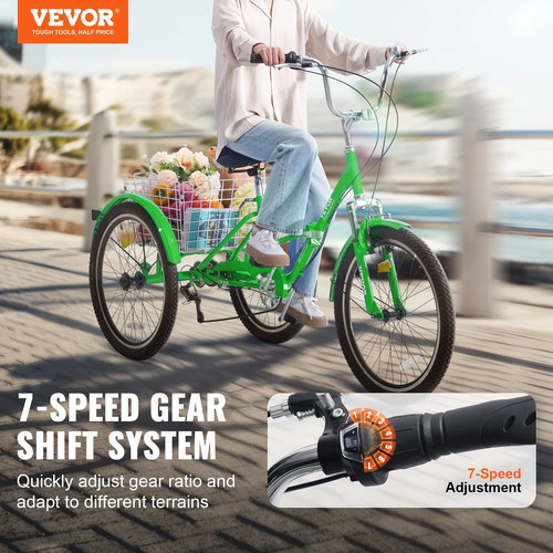 Folding adult tricycle - adult,