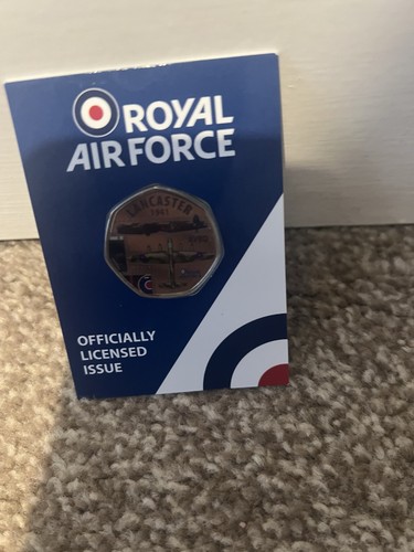 Raf royal air force 50p - raf, shaped