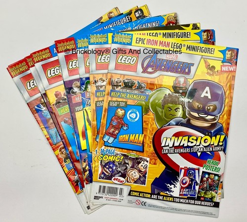 Lego mag marvel avengers - lego,