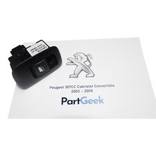 Peugeot 307cc Cabriolet Convertible – Passenger Window Switch – (2003 – 2008)