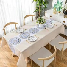 Wipe Clean PVC Table Cloth