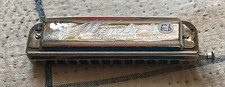 3 Vintage Hering MEMBI Chromatic Harmonicas Bb,  Eb and F - sold separately 