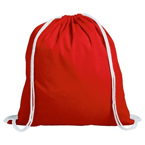 Pack red cotton drawstring - cotton,