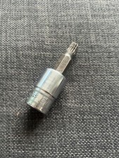 STSM10E SNAP ON 1/2" SOCKET MULTI SPLINE M10 SEMI DEEP TRIPLE SQUARE VW AUDI