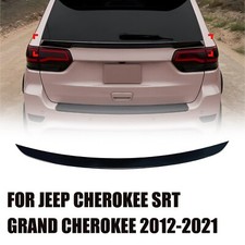 Rear Trunk Spoiler Splitter Wing For Jeep Grand Cherokee SRT 2012-2021 Black