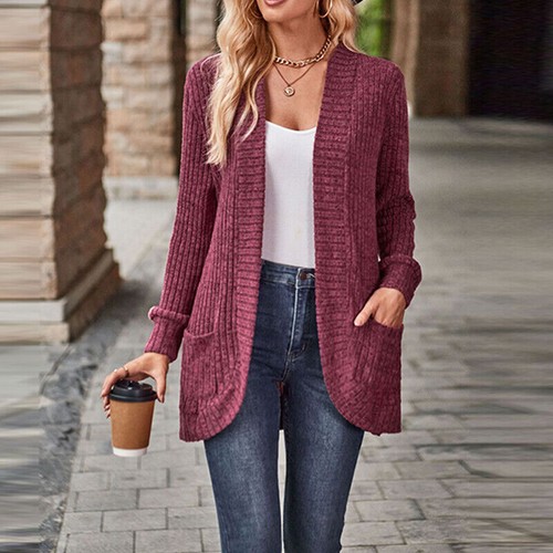 Womens ribbed long sleeve - ribbed,