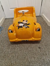 Vintage 1960's Triang 'Chubby' Kids Childs Plastic Pedal Car Toy Ride on Toy