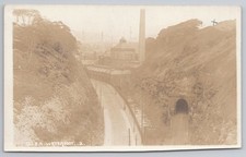 RPPC The Glen Waterfoot Rossendale Industrial Brewery Railway Tunnel RP c.1910s