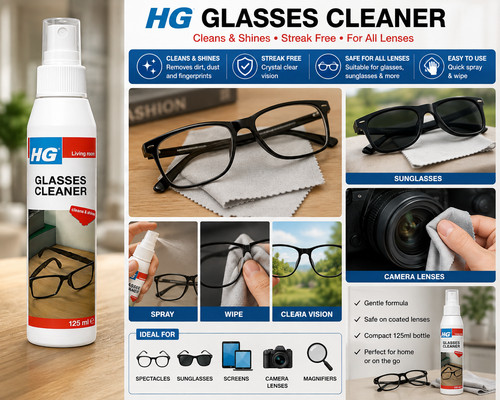 Glasses cleaner 125ml lens - cleaner,