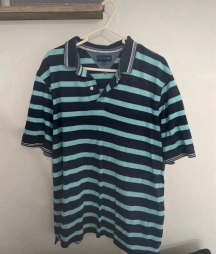 Mens striped polo shirt - , size