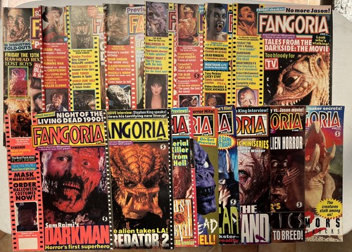 Lot vintage fangoria - lot,