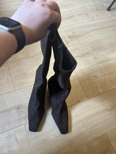 Brown Gabor Heeled Suede Boots