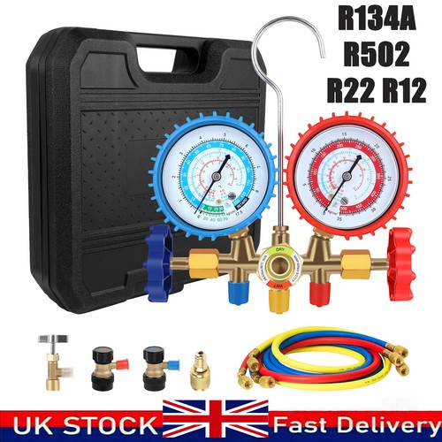 Manifold gauge set air - gauge,
