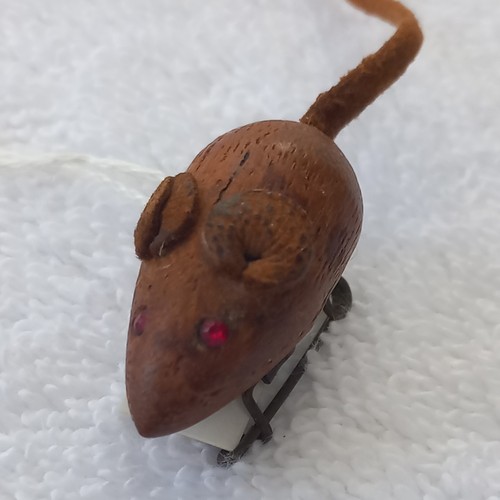 Vintage 1960 teak mouse - teak,