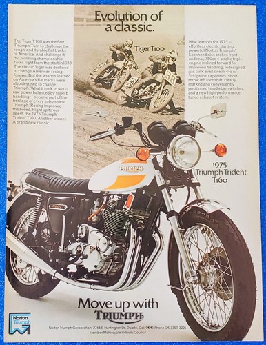 1975 triumph trident t160 - 1975,