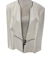 Jacques Vert Ivory Black Trim