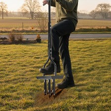 Hollow Tine 3 Spike Hand Lawn