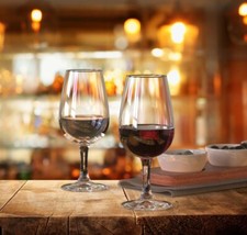 Wine glasses tasting