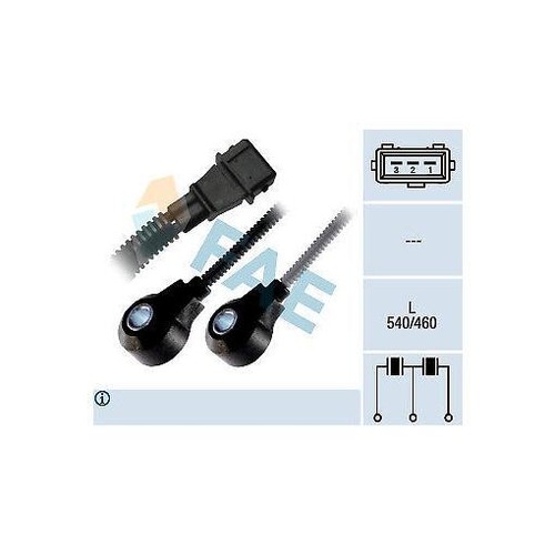 Fae 60209 knock sensor - fae,