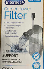 Interpet Corner Power Filter CPF2, Upto 110 Litre Fish Tanks, Cold & Tropical