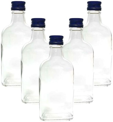 Flask glass bottles 200 - bottles, ml