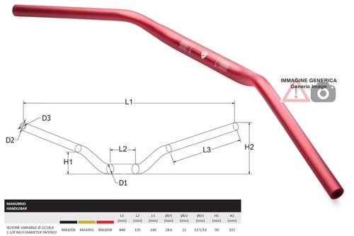 Inch diameter tapered - 1-1/8,