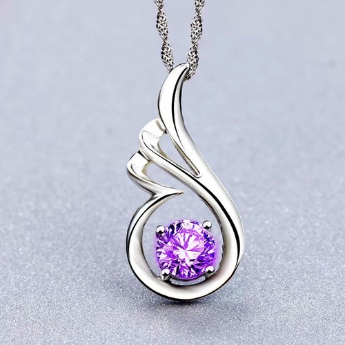 Crystal amethyst wing 925 - amethyst,