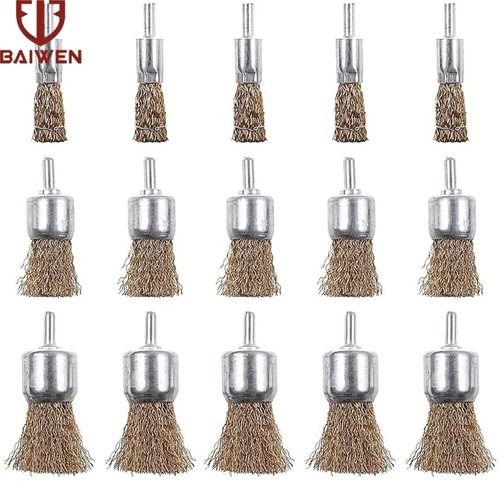 Brass wire wheel brush - wheel,