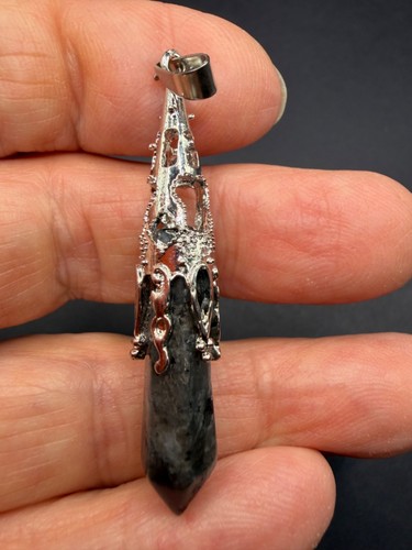 Labradorite dowsing pendulum - dowsing,
