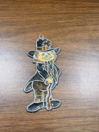 Leprechaun sun catch glass - leprechaun,