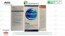 Oilatum PLUS Antiseptic Bath Emollient for topical treatment of eczema 500ml.