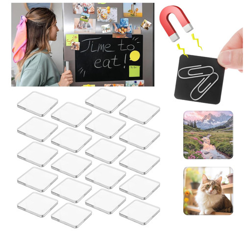 20pcs acrylic diy fridge - diy,