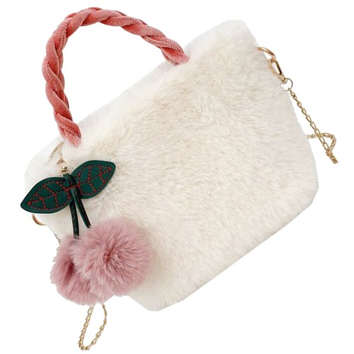 Plush cherry crossbody - plush,