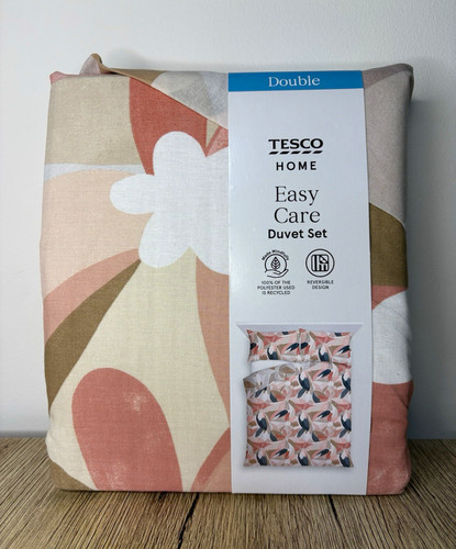 Floral double duvet - double, set