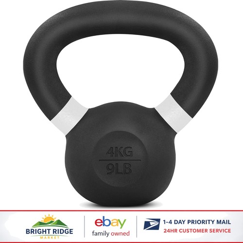 Cast iron kettlebell with - iron,