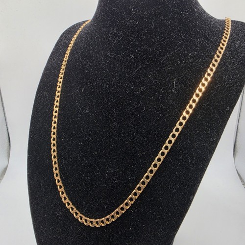 9ct gold curb - 9ct,