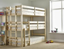 3 Sleeper Bunk Bed Childrens