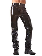 Honour Male Latex Jeans With
