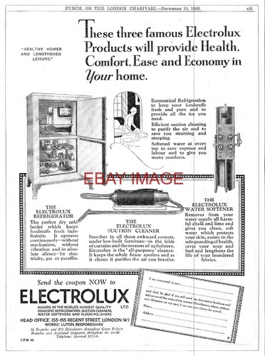 1929 advert electrolux home - 1929,