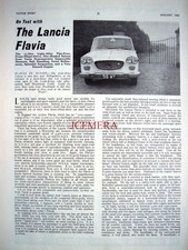 Original 1962 Lancia 'Flavia'