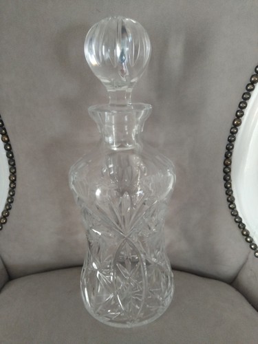 Vintage crystal cut glass - vintage,