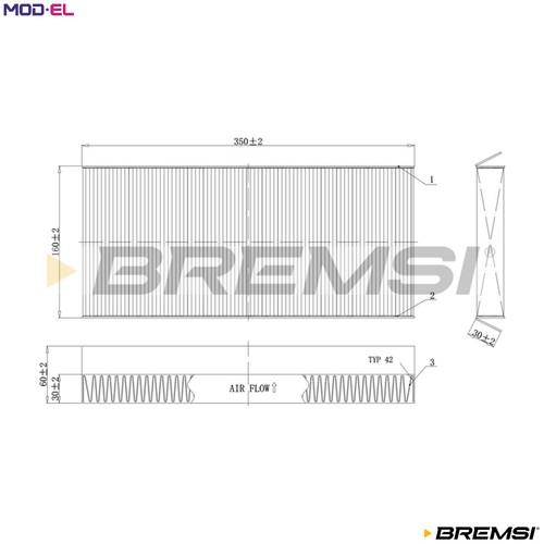 Filter cabin air fc0480c for - cabin,