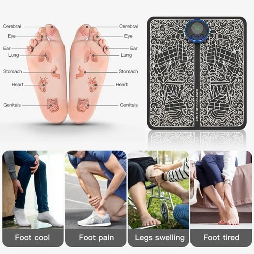 Ems foot massager mat electric - ems,