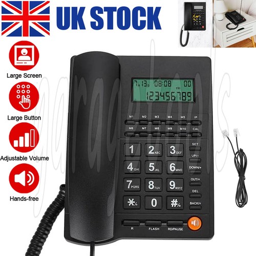 Loud corded telephone - corded,