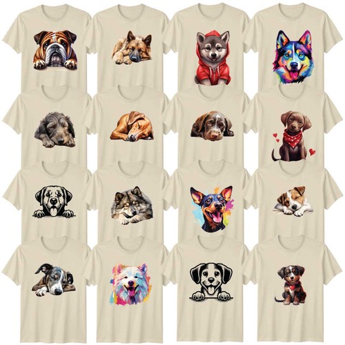 Dog adult shirt french - adult,