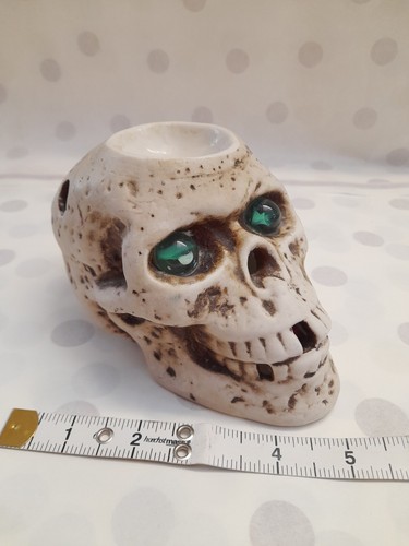 Skull candle holder - skull,