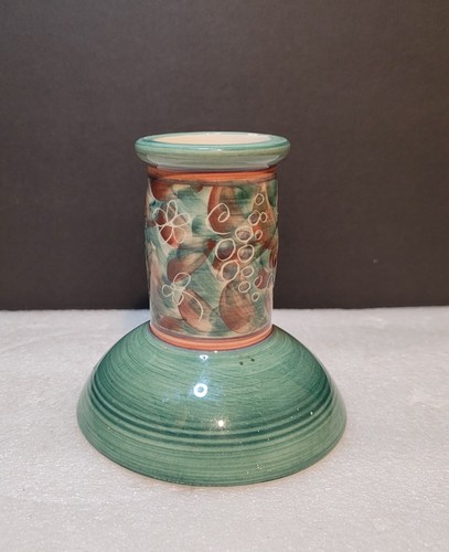 Vintage green floral jersey - vintage,