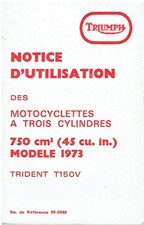 TRIUMPH TRIDENT T150V 1973
